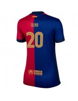 Ženske Nogometnih dresov Barcelona Dani Olmo #20 Domači 2024-25 Kratki rokavi